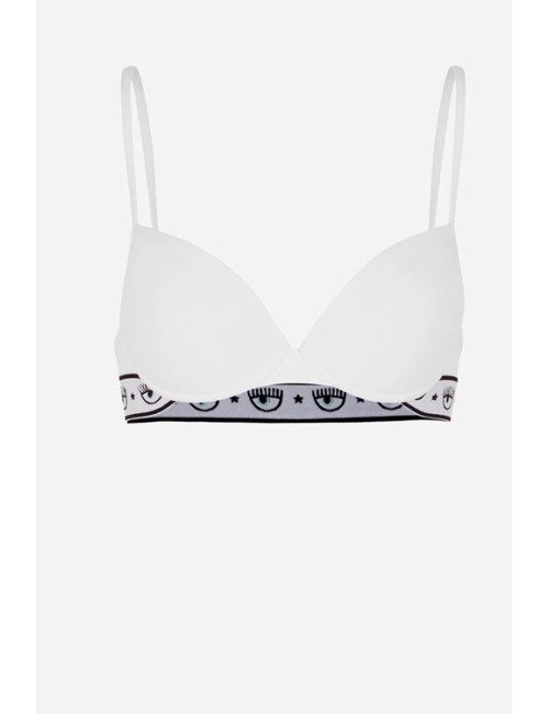 Chiaraferragni - reggiseno a balconcin 4603 3224 0001 bianco