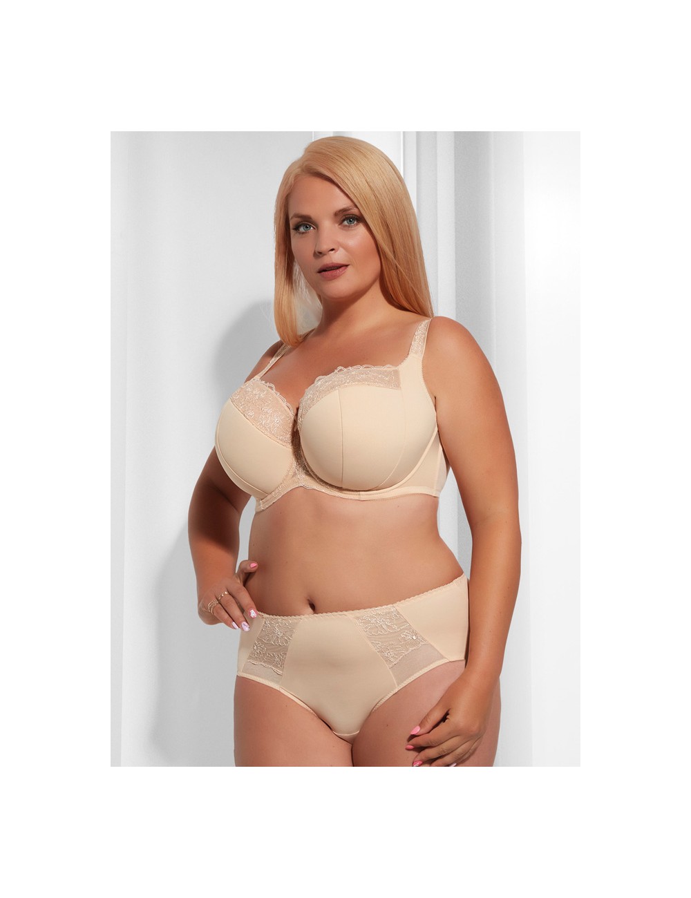 Kris line - reggiseno coppa leggeraafrodyta semi soft beige