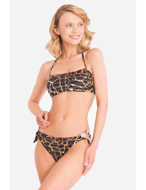 Vacanze italiane - bikini fascia mango vi22-102 animalier