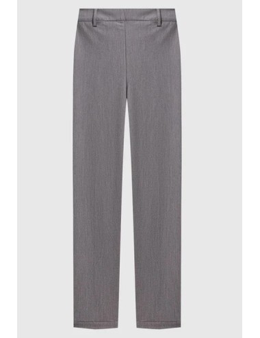 Twinset - pantalone grigio medio melange 222li28jj 0082m