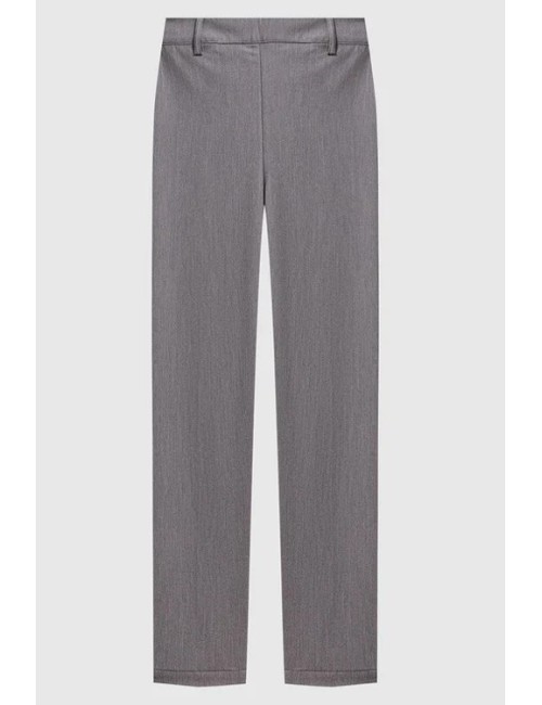 Twinset - pantalone grigio medio melange 222li28jj 0082m