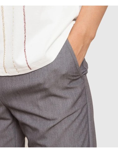 Twinset - pantalone grigio medio melange 222li28jj 0082m