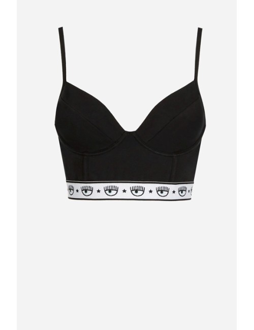 Chiaraferragni - reggiseno bralette 4604 3224 0555 nero