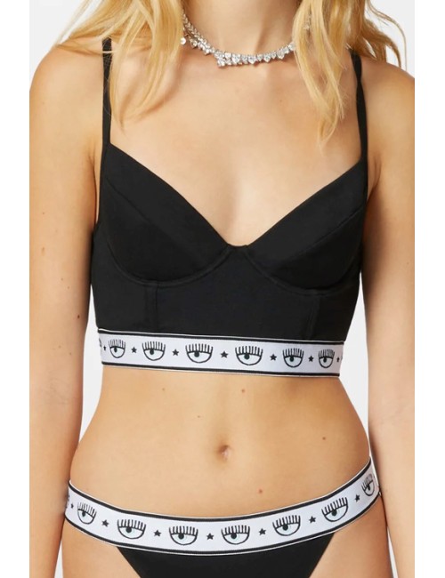 Chiaraferragni - reggiseno bralette 4604 3224 0555 nero