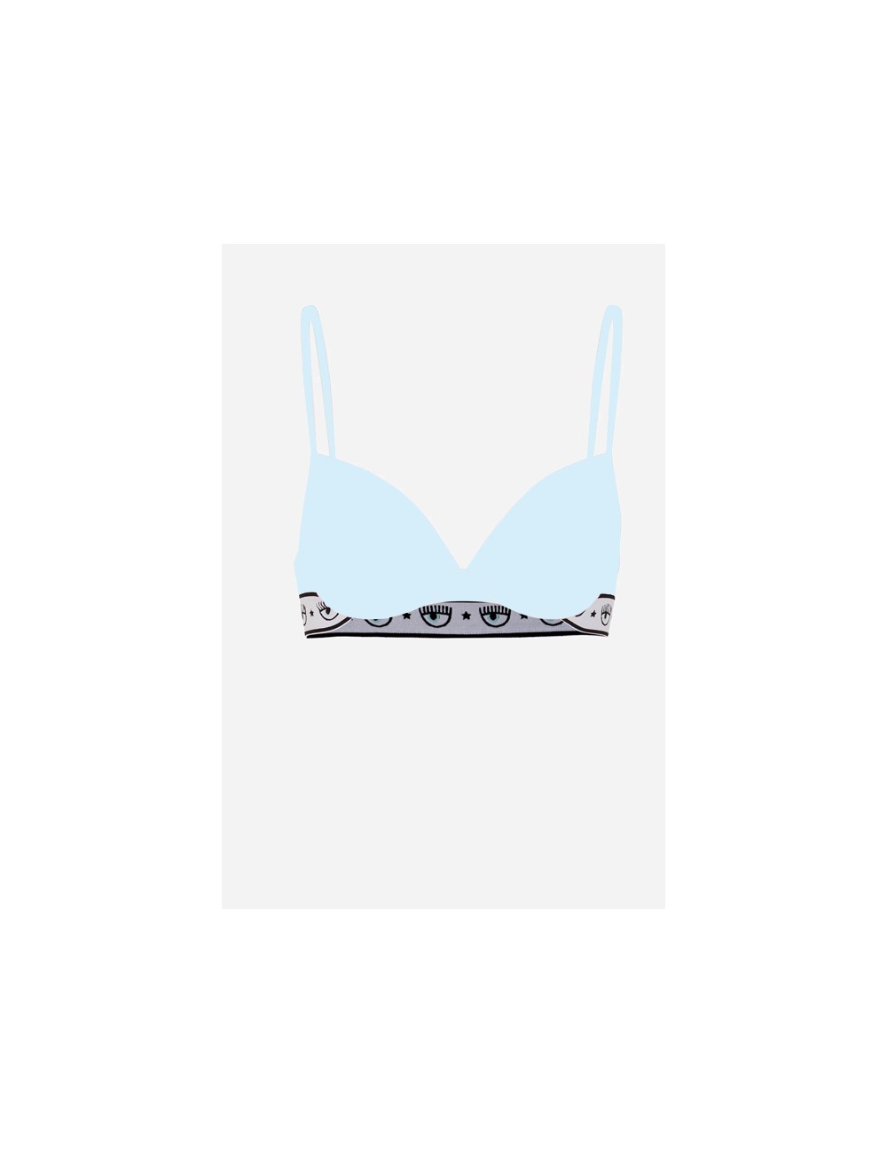 Chiaraferragni - reggiseno a balconcin 4603 3224 0305 azzurro