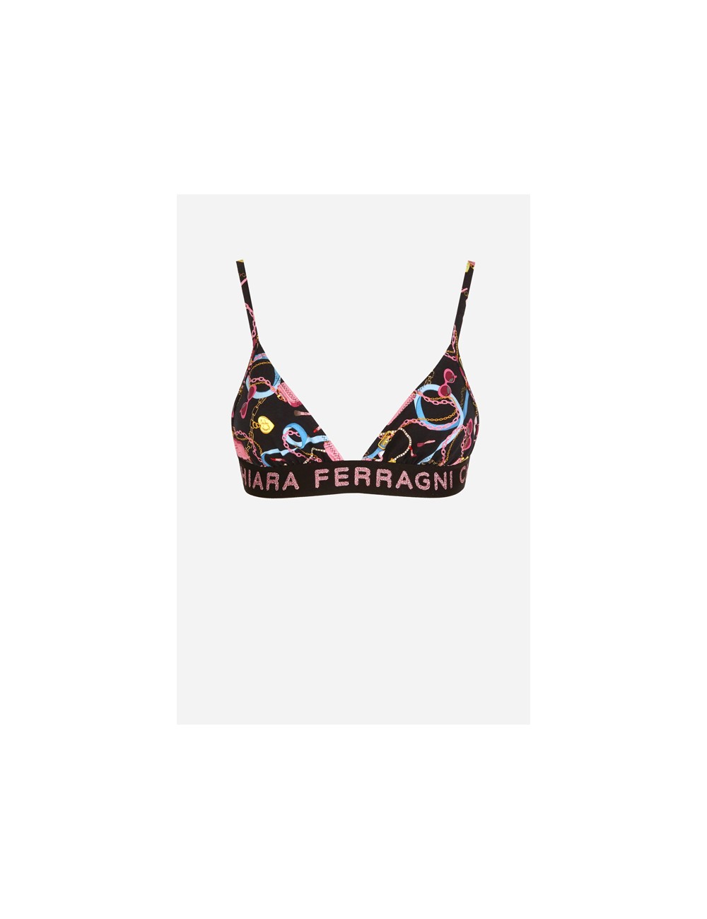 Chiaraferragni - reggiseno triangolo cf iconic 4613 3218 1555 nero