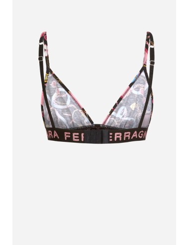 Chiaraferragni - reggiseno triangolo cf iconic 4613 3218 1555 nero