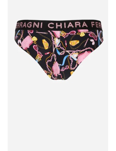 Chiaraferragni - slip brasiliano cf iconic 4733 3218 1555 nero