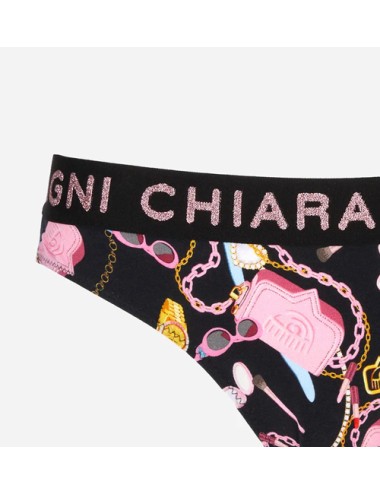 Chiaraferragni - slip brasiliano cf iconic 4733 3218 1555 nero