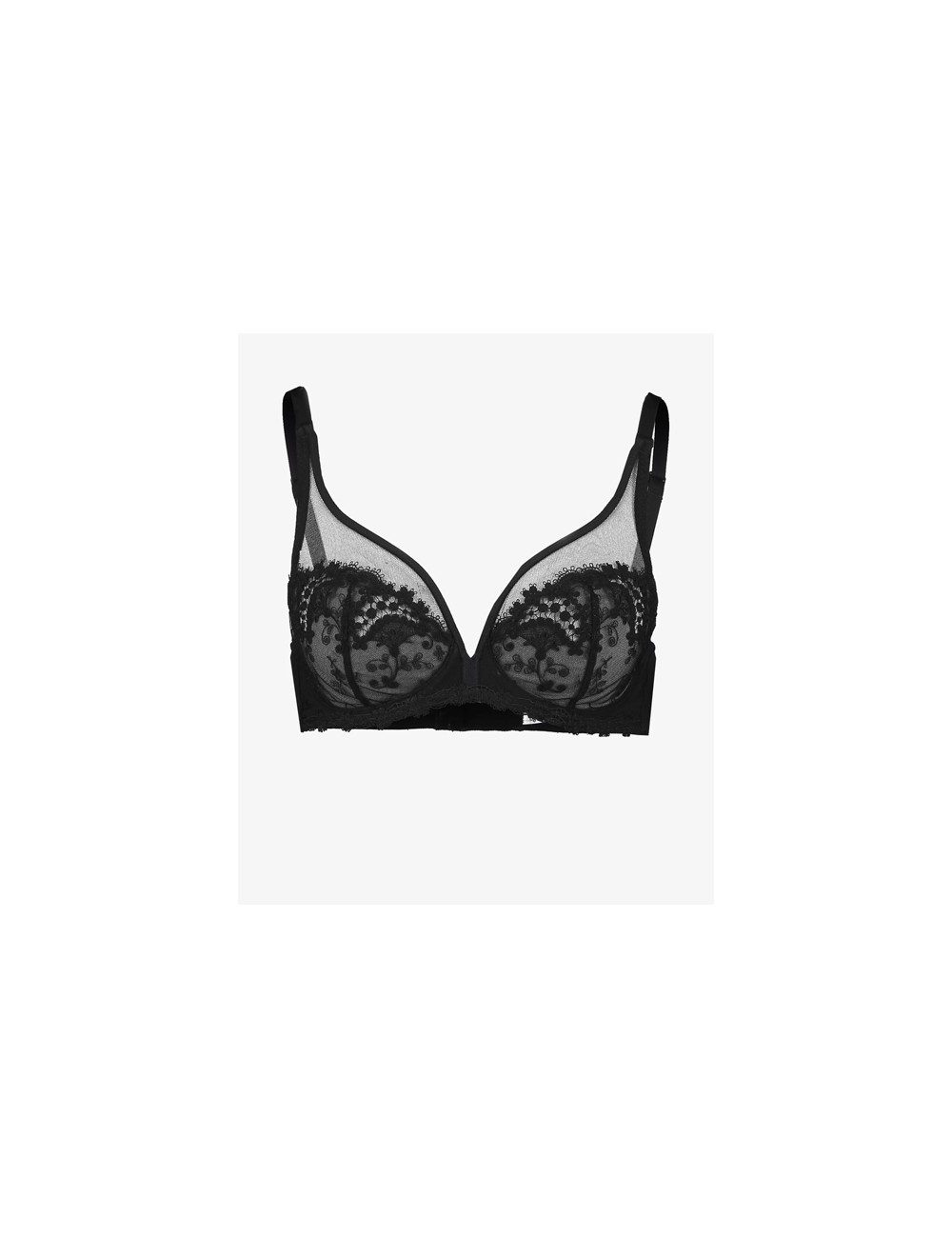 Simone perele -  reggiseno a triangolo coppa intera scollato sognare - 12z319 015 nero