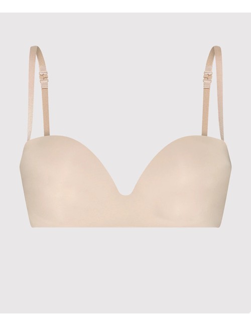 Simone perele - reggiseno senza spalline - essentiel 13v303 739 bieige