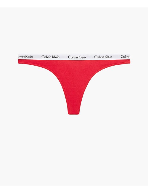 Ck - perizoma cotton  0000d1617e 5fj rosso