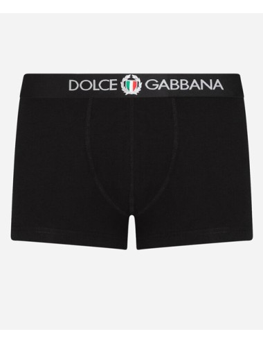 Dolce&gabbana - boxer in cotone strech n60022 o0020 nero