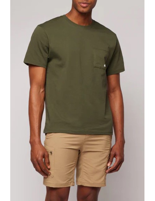 Sundek - t-shirt girocollo dark green m301tejr900 30200