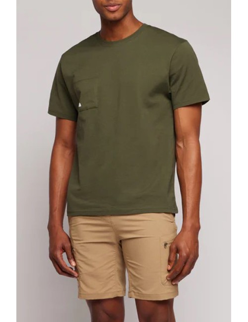 Sundek - t-shirt girocollo dark green m301tejr900 30200