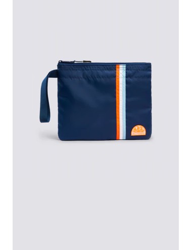 Sundek -  ludvig pochette con dettaglio arcobaleno am377abta100 00724 navy