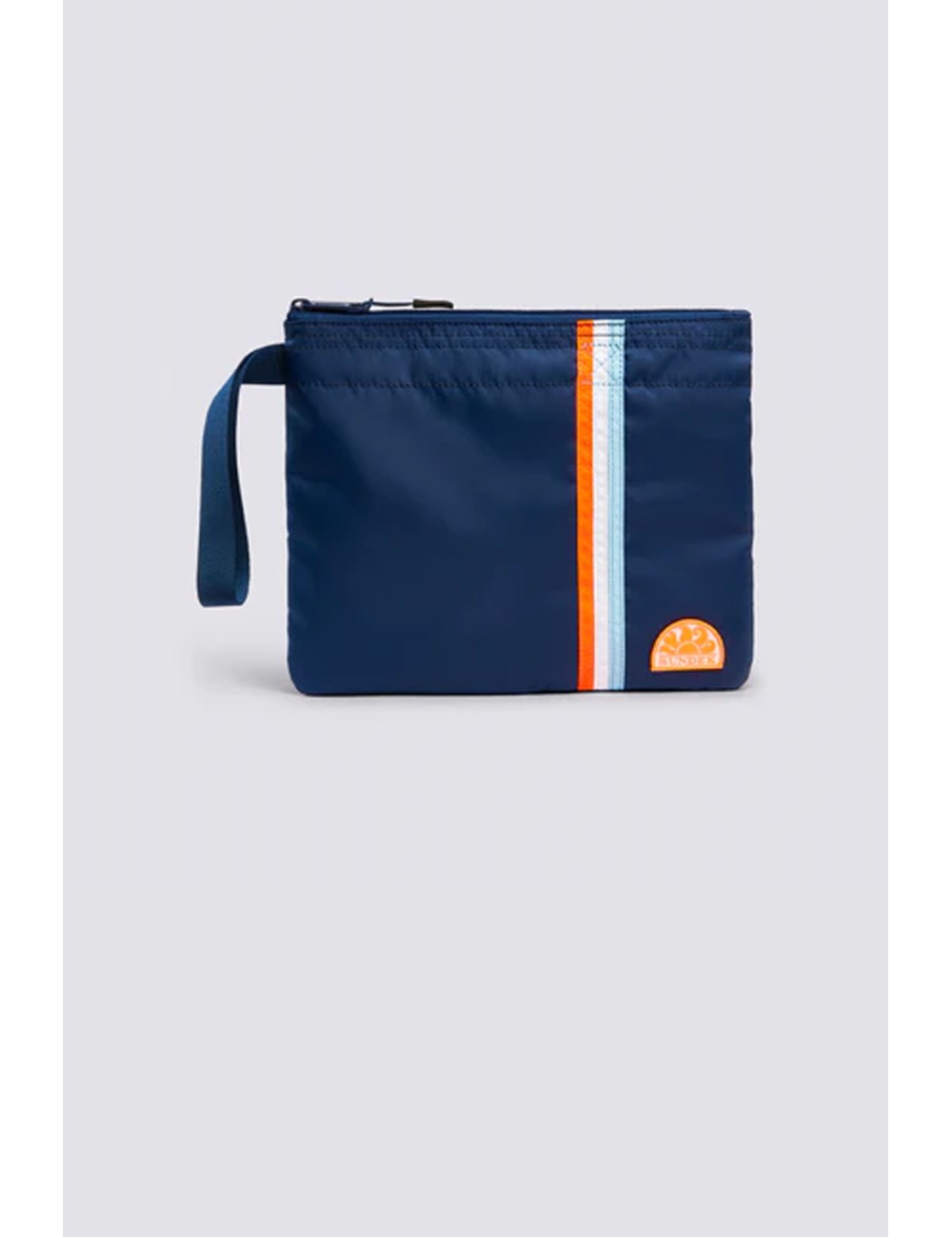 Sundek -  ludvig pochette con dettaglio arcobaleno am377abta100 00724 navy