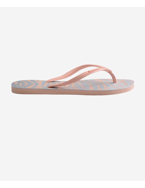 Havaianas - slim animals glitter ballet rose 4147852.0076 f17