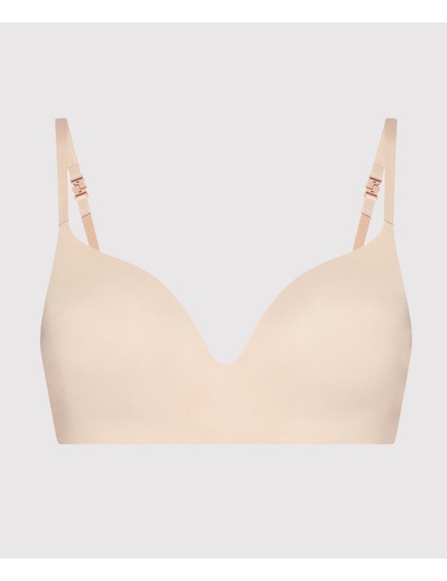 Simone perele - reggiseno senza ferretto e spalline multifunzione 13v253 739 beige pelle