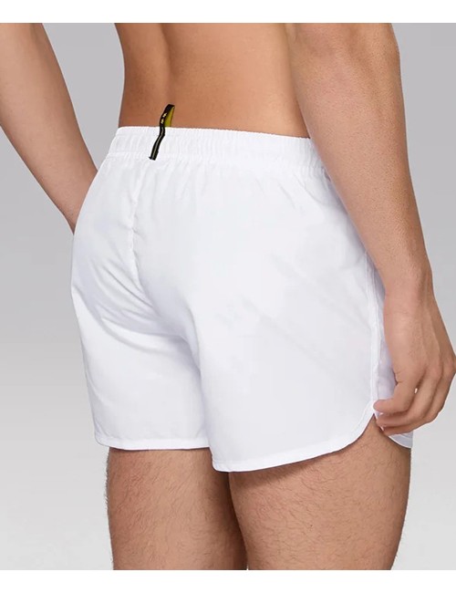 Effek - short t.u. con zip laterali fk23-2003wh bianco