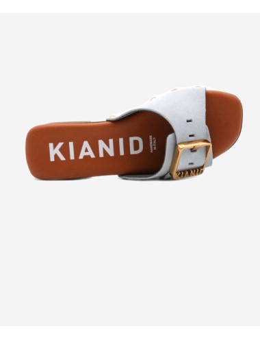 Kianid - zoccolo monofascia castro suede knd01070 v3 light paradise