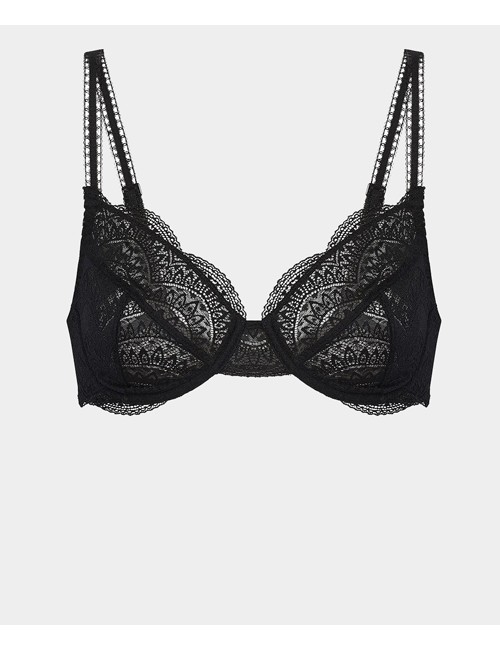 Simone perele - reggiseno con ferretto scoll. prof. karma 12v310 015 nero