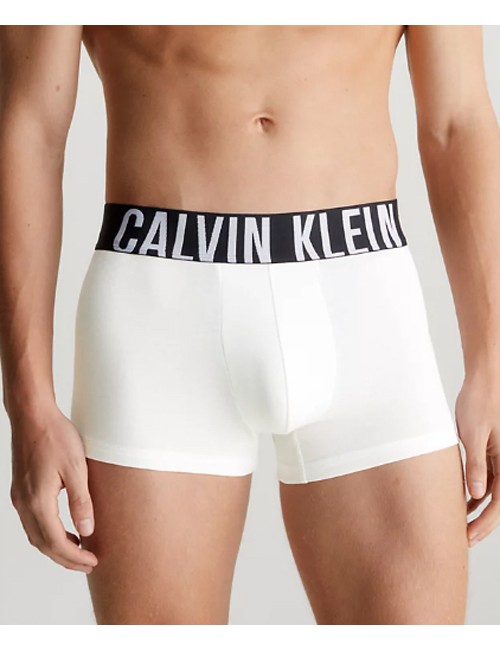 Ck - boxer aderenti 3pack cotton strech 000nb3608a-100 bianco