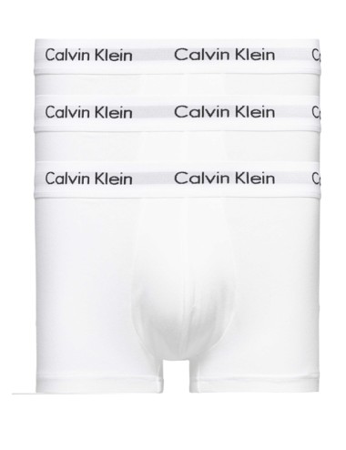 Ck - boxer 3pack cotton strech 0000u2664g 100 bianco