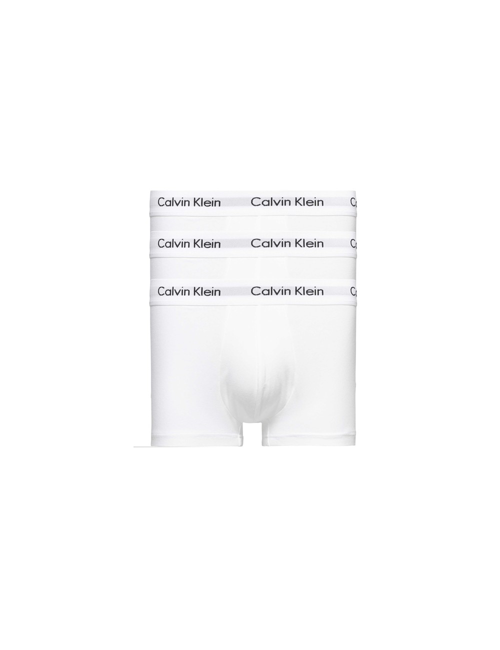 Ck - boxer 3pack cotton strech 0000u2664g 100 bianco