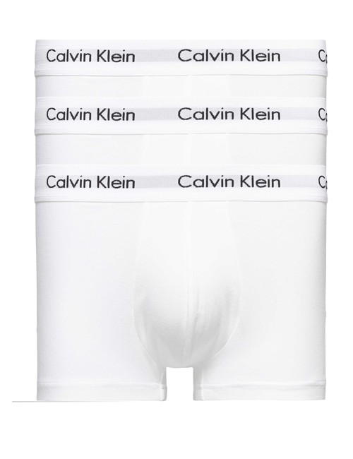 Ck - boxer 3pack cotton strech 0000u2664g 100 bianco