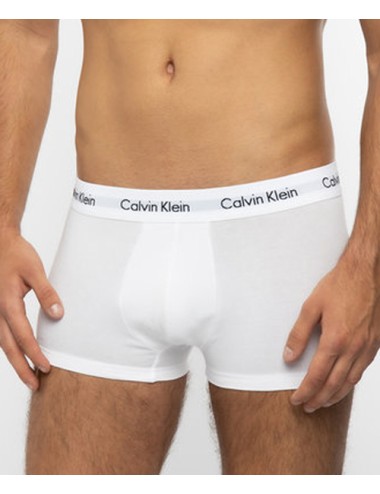 Ck - boxer 3pack cotton strech 0000u2664g 100 bianco