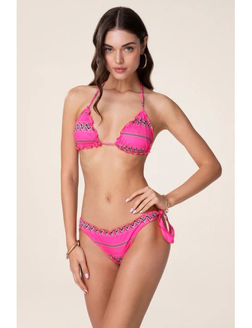 Effek - bikini triangolo e slip nodi regolabile frou frou ethos fk24-1340x05