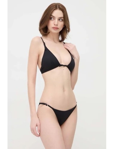 Ck - bikini triangolo e slip kw0kw02332-2346 beh nero