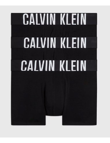 Ck - boxer aderenti 3pack cotton strech 000nb3608a-ub1 nero