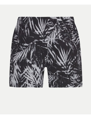 Ck - pantaloncini da bagno con cordoncino medio - ck print km0km01005-0gu