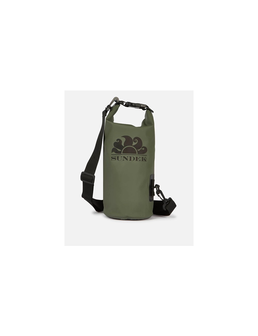 Sundek - borsa a tubo impermeabile 20lt  am355abpv200 30201 dk ar green