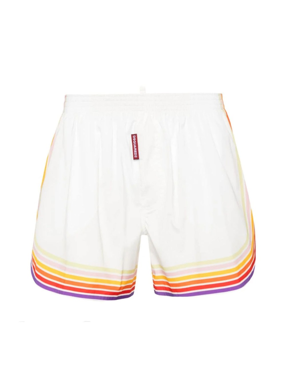 Dsquared2 - boxer midi arcobaleno d7b67575 128 bianco