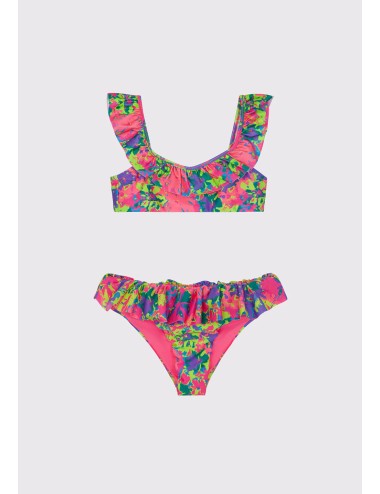 Mefui - bikini triangolo e slip fisso glitch mj24-0101x1