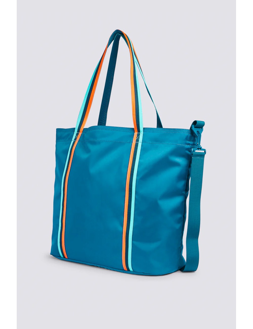 Sundek - bon borsa con dettaglio arcobaleno am388abta100 01203 teal 03