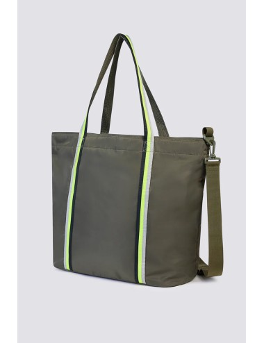 Sundek - bon borsa con dettaglio arcobaleno am388abta100 30208 dark ar. green