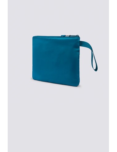 Sundek - ludvig pochette con dettaglio arcobaleno am377abta100 01203 teal 03