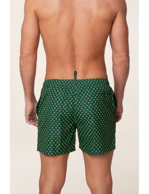 Effek - short fantasia mood micro pattern fk24-2070x03 verde