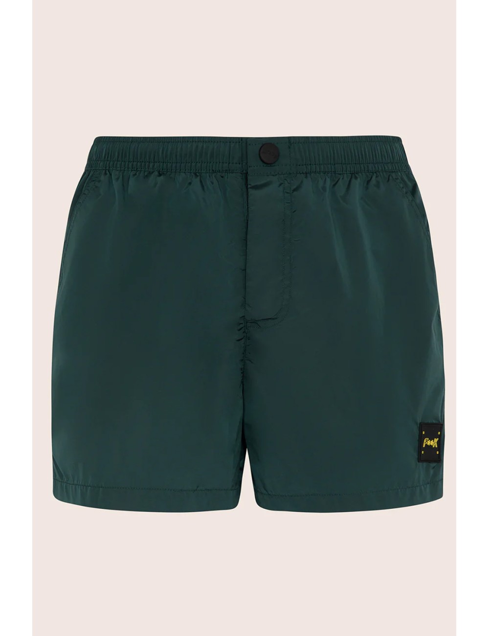 Effek - short effetto shantung lucido  fk24-2008mg verde militare