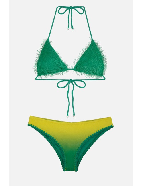 Effek - bikini triangolo e slip coulotte visionary dose fk24-v020x18