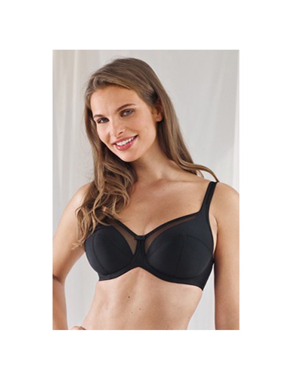 Anita - reggiseno comfort con ferretto clara 5460 nero