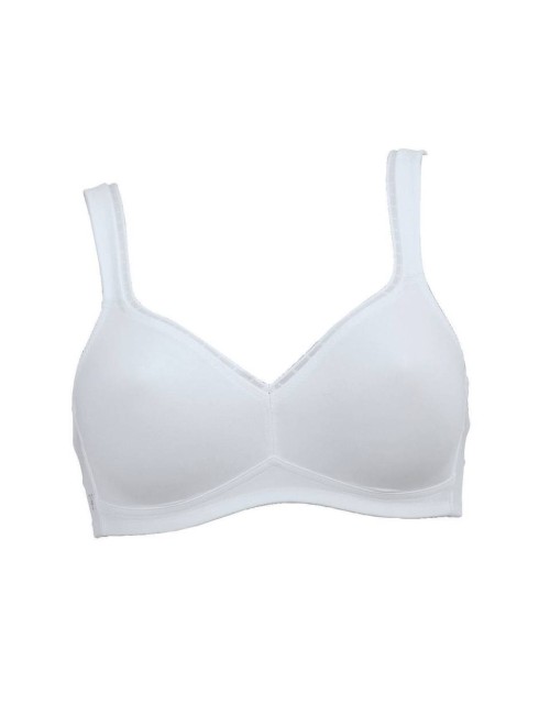 Rosa faia - twin firm reggiseno senza ferretto 5695 bianco