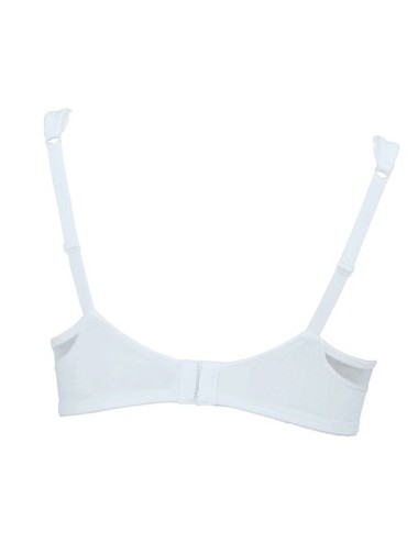 Rosa faia - twin firm reggiseno senza ferretto 5695 bianco