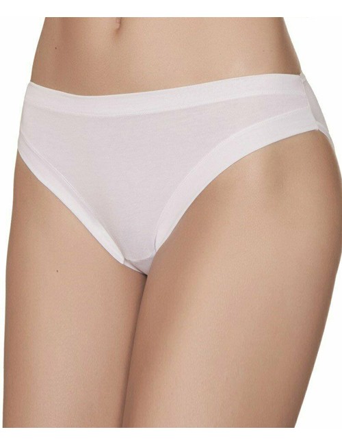 Janira - pack 3 brislip esencial slip vita media 1031184 bianco