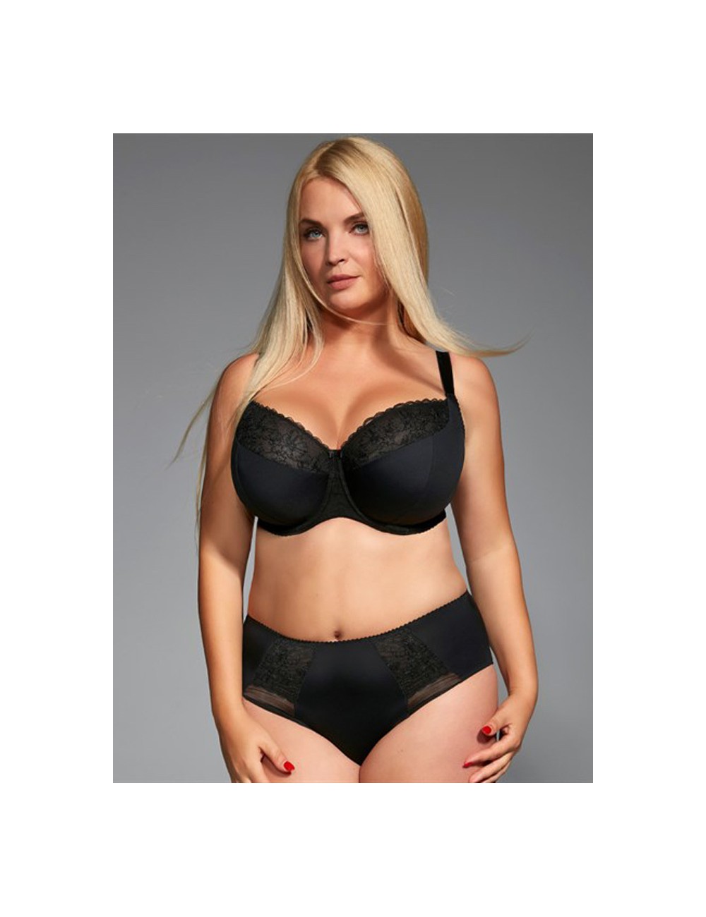 Kris line - reggiseno coppa leggeraafrodyta semi soft nero