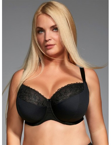 Kris line - reggiseno coppa leggeraafrodyta semi soft nero